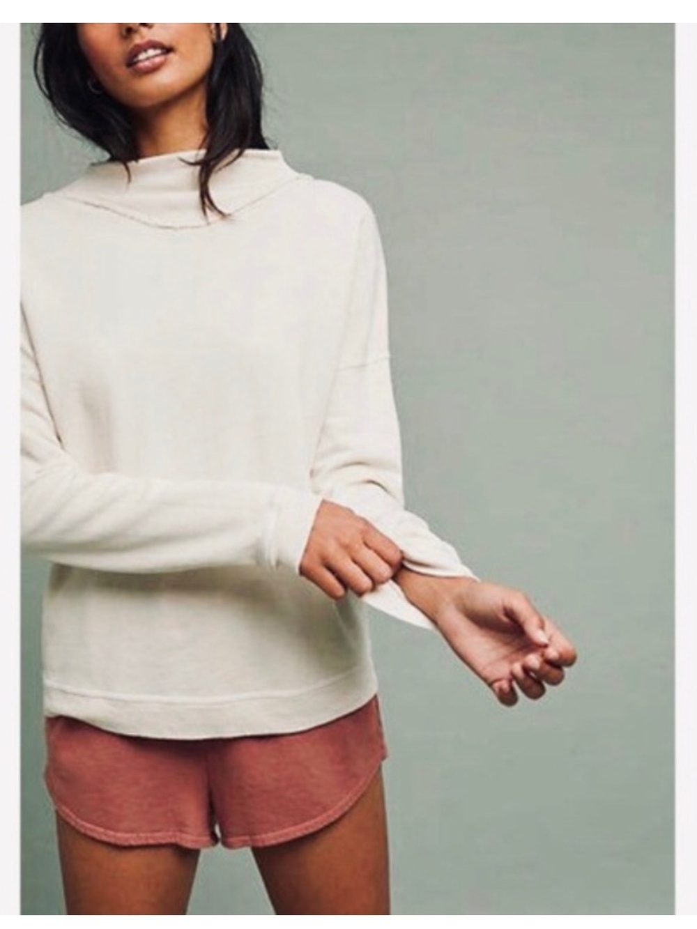 Mate The Label Sydney Mock Neck Pullover